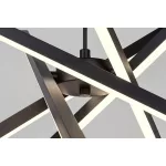 Rábalux 72267 Matilde Beltéri lámpa Függeszték fekete, fehér LED 48, természetes fehér (3500-5000 K), IP20