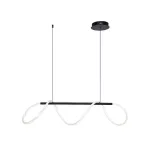 Rábalux 72269 Montema Beltéri lámpa Függeszték fekete, fehér LED 40, természetes fehér (3500-5000 K), IP20