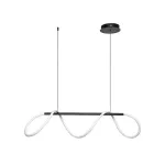 Rábalux 72269 Montema Beltéri lámpa Függeszték fekete, fehér LED 40, természetes fehér (3500-5000 K), IP20