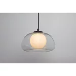 Rábalux 72274 Elowen Beltéri lámpa, Függeszték, fekete-átlátszó G9G9 1x MAX 5, IP20