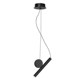   Rábalux 72278 Alaric Beltéri lámpa, Függeszték, fekete-fehér LED 3, IP20