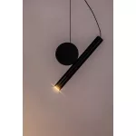 Rábalux 72278 Alaric Beltéri lámpa, Függeszték, fekete-fehér LED 3, IP20