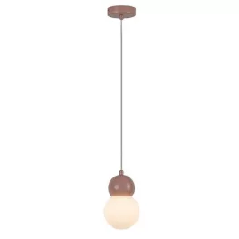   Rábalux 72280 Gellia Beltéri lámpa, Függeszték, rózsa-fehér G9G9 1x MAX 38, IP20