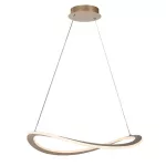Rábalux 72281 Kallira Beltéri lámpa, Függeszték, arany-fehér LED 40, IP20