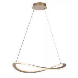   Rábalux 72281 Kallira Beltéri lámpa, Függeszték, arany-fehér LED 40, IP20
