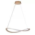 Rábalux 72281 Kallira Beltéri lámpa, Függeszték, arany-fehér LED 40, IP20