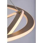 Rábalux 72282 Kallira Beltéri lámpa, Függeszték, arany-fehér LED 72, IP20