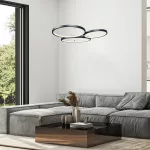 Rábalux RBL72297 Formand Beltéri lámpa Függeszték fekete, fehér LED 38 IP20