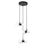 Rábalux RBL72300 Lition Beltéri lámpa Függeszték fekete, fehér G9 6x MAX 28 IP20