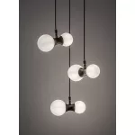 Rábalux RBL72300 Lition Beltéri lámpa Függeszték fekete, fehér G9 6x MAX 28 IP20