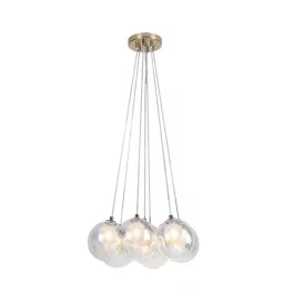   Rábalux RBL72304 Rosehip Beltéri lámpa Függeszték pezsgő, többszínű G9 7x MAX 25 IP20