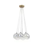 Rábalux RBL72304 Rosehip Beltéri lámpa Függeszték pezsgő, többszínű G9 7x MAX 25 IP20