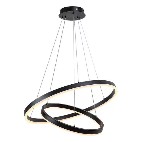 Rábalux 72305 Isaure Beltéri lámpa, Függeszték, fekete-fehér LED 80, IP20