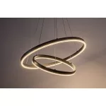 Rábalux 72305 Isaure Beltéri lámpa, Függeszték, fekete-fehér LED 80, IP20
