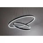 Rábalux 72305 Isaure Beltéri lámpa, Függeszték, fekete-fehér LED 80, IP20