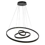Rábalux 72306 Isaure Beltéri lámpa, Függeszték, fekete-fehér LED 100, IP20