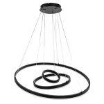 Rábalux 72306 Isaure Beltéri lámpa, Függeszték, fekete-fehér LED 100, IP20