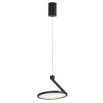 Rábalux 72327 Ovidia Beltéri lámpa, Ráépíthető és Beépíthető lámpa, fekete-fehér LED 20, IP20