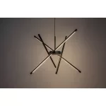 Rábalux 72338 Henli2 Beltéri lámpa, Függeszték, fekete-fehér LED 40, IP20