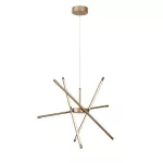 Rábalux 72339 Henli2 Beltéri lámpa, Függeszték, arany-fehér LED 40, IP20