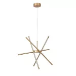 Rábalux 72339 Henli2 Beltéri lámpa, Függeszték, arany-fehér LED 40, IP20