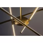 Rábalux 72339 Henli2 Beltéri lámpa, Függeszték, arany-fehér LED 40, IP20