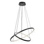 Rábalux 72345 Beliza Beltéri lámpa, Függeszték, fekete-fehér LED 75, IP20