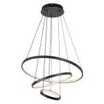 Rábalux 72346 Beliza Beltéri lámpa, Függeszték, fekete-fehér LED 90, IP20