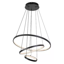   Rábalux 72346 Beliza Beltéri lámpa, Függeszték, fekete-fehér LED 90, IP20