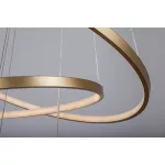 Rábalux 72349 Beliza Beltéri lámpa, Függeszték, arany-fehér LED 90, IP20