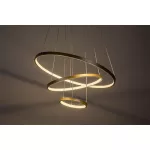 Rábalux 72349 Beliza Beltéri lámpa, Függeszték, arany-fehér LED 90, IP20