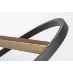 Rábalux 72352 Renara Beltéri lámpa, Függeszték, fekete/ arany-fehér LED 40, IP20