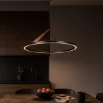 Rábalux 72352 Renara Beltéri lámpa, Függeszték, fekete/ arany-fehér LED 40, IP20
