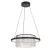 Rábalux 72353 Maribell Beltéri lámpa, Függeszték, fekete-átlátszó LED 40, IP20