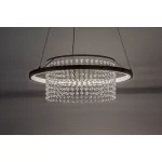 Rábalux 72353 Maribell Beltéri lámpa, Függeszték, fekete-átlátszó LED 40, IP20