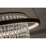 Rábalux 72353 Maribell Beltéri lámpa, Függeszték, fekete-átlátszó LED 40, IP20