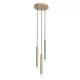Rábalux 72359 Ramira Beltéri lámpa, Függeszték, arany-átlátszó G9G9 3x MAX 5, IP20