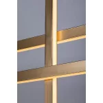 Rábalux 72366 Severine Beltéri lámpa, Függeszték, fekete/ arany-fehér LED 40, IP20