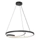Rábalux 72367 Niloo Beltéri lámpa, Függeszték, fekete-fehér LED 40, IP20