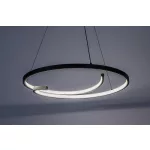 Rábalux 72367 Niloo Beltéri lámpa, Függeszték, fekete-fehér LED 40, IP20