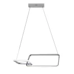 Rábalux 72368 Malwen Beltéri lámpa, Függeszték, króm-fehér LED 36, IP20