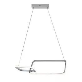   Rábalux 72368 Malwen Beltéri lámpa, Függeszték, króm-fehér LED 36, IP20