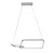 Rábalux 72368 Malwen Beltéri lámpa, Függeszték, króm-fehér LED 36, IP20