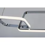 Rábalux 72368 Malwen Beltéri lámpa, Függeszték, króm-fehér LED 36, IP20