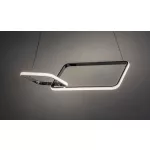 Rábalux 72368 Malwen Beltéri lámpa, Függeszték, króm-fehér LED 36, IP20