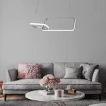 Rábalux 72368 Malwen Beltéri lámpa, Függeszték, króm-fehér LED 36, IP20