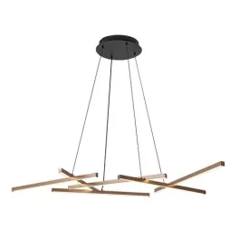   Rábalux 72369 Severine Beltéri lámpa, Függeszték, fekete/ arany-fehér LED 40, IP20