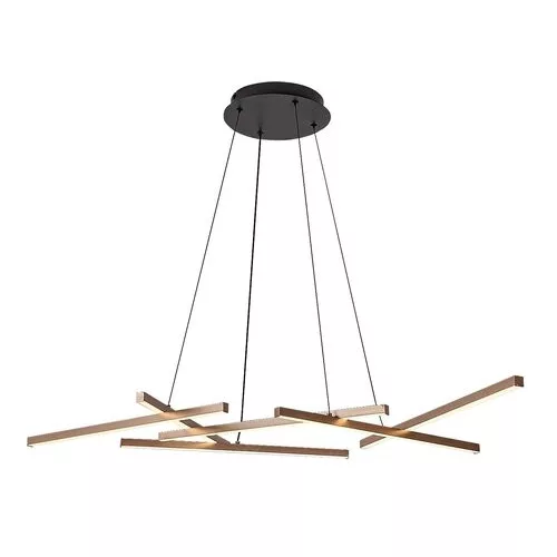 Rábalux 72369 Severine Beltéri lámpa, Függeszték, fekete/ arany-fehér LED 40, IP20