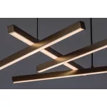 Rábalux 72369 Severine Beltéri lámpa, Függeszték, fekete/ arany-fehér LED 40, IP20