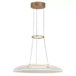 Rábalux 72411 Zofrael Beltéri lámpa, Függeszték, arany-átlátszó LED 24, IP20